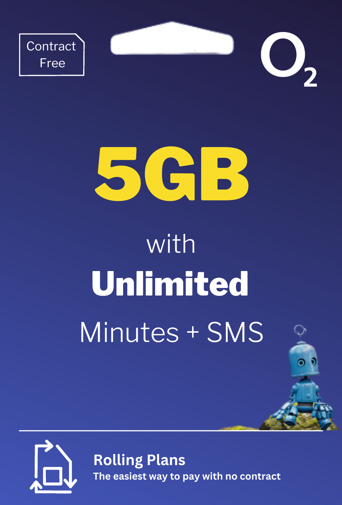 5GB DATA + Unlimited calls and SMS.