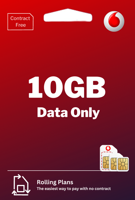 10GB Data only SIM Plan.