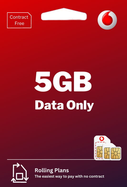 Red 5GB Data SIM Plan.